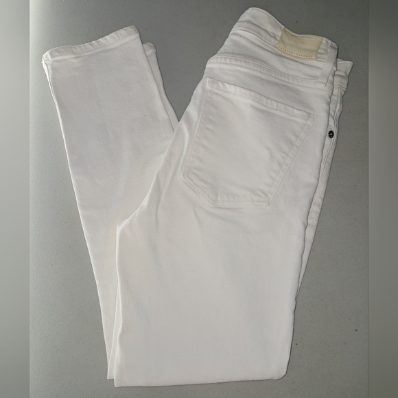 Citizens of Humanity White High Rise Jeans Olivia Crop High Rise Slim Size 25 - Picture 2 of 15